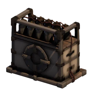Iron-cased battery