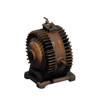 Fin-cooled dynamo