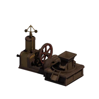 Flywheel engine